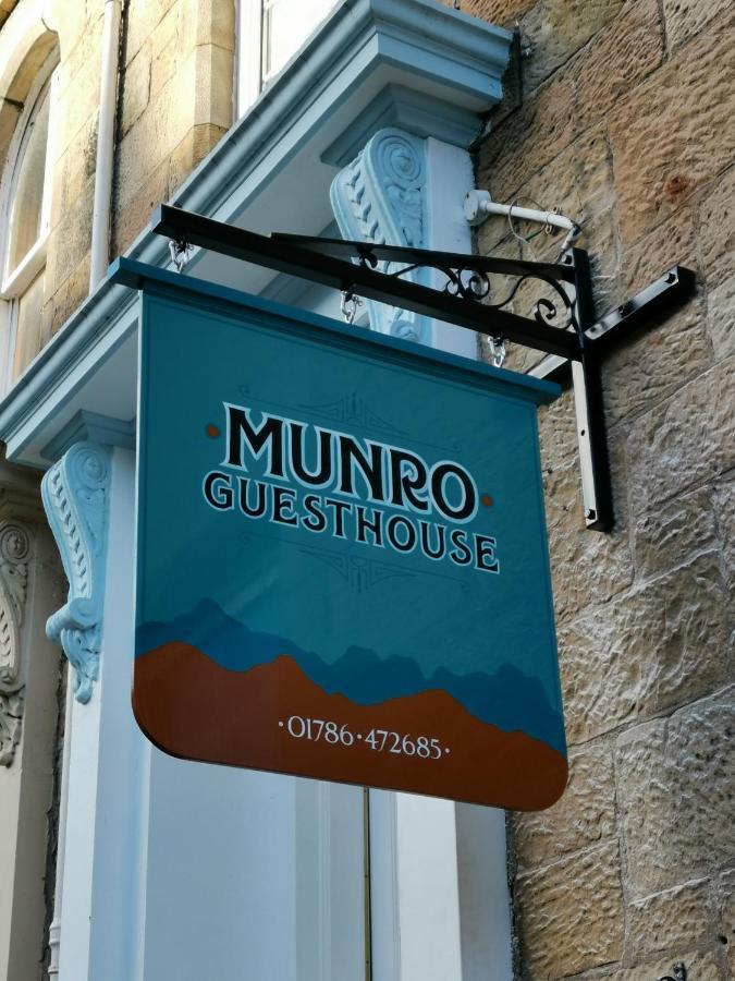 Munro Guest House 斯特灵 外观 照片